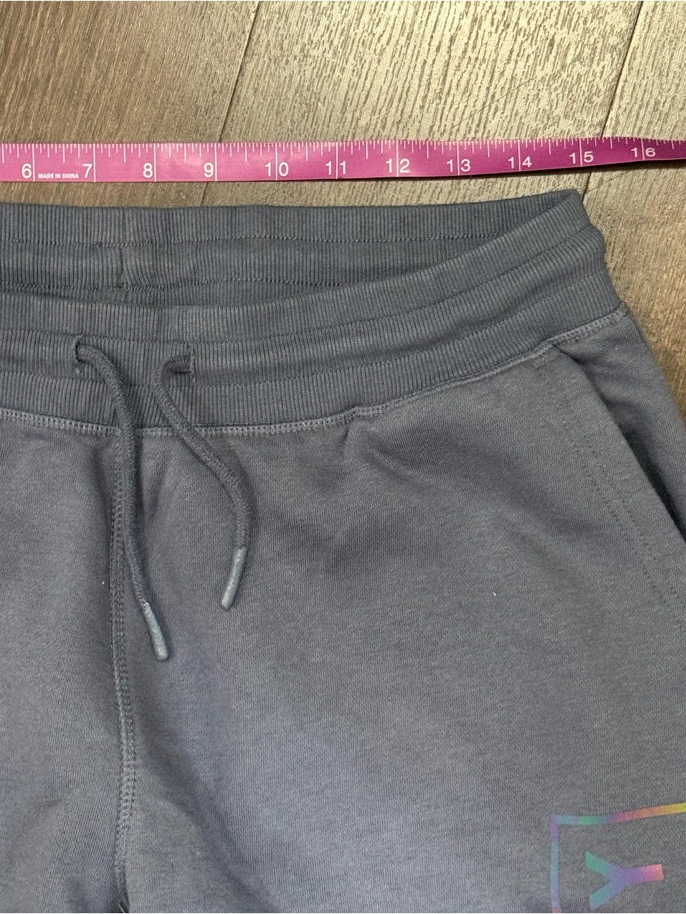 Hurley Men's Boxed Logo Relaxed Fit Fleece Joggers - Diffused Blue - Picture 3 of 7